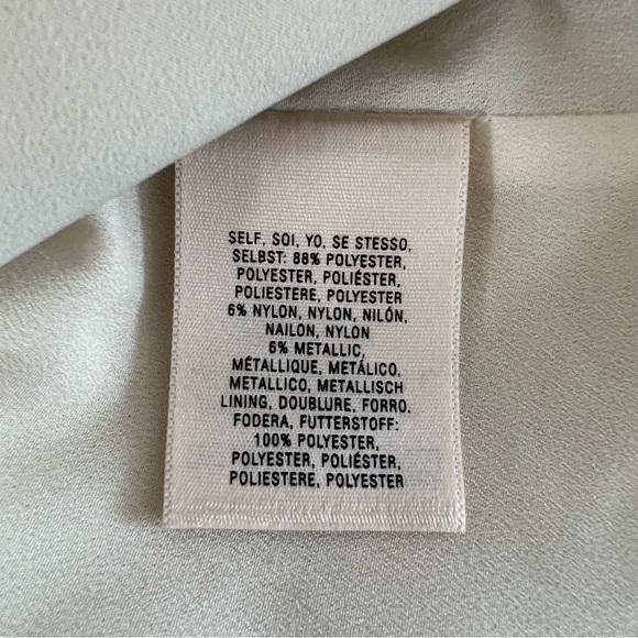 Anthropologie Leifsdottir Blouse Sleeveless Metallic Pink Green Floral Bird Sz 6 - Picture 8 of 10